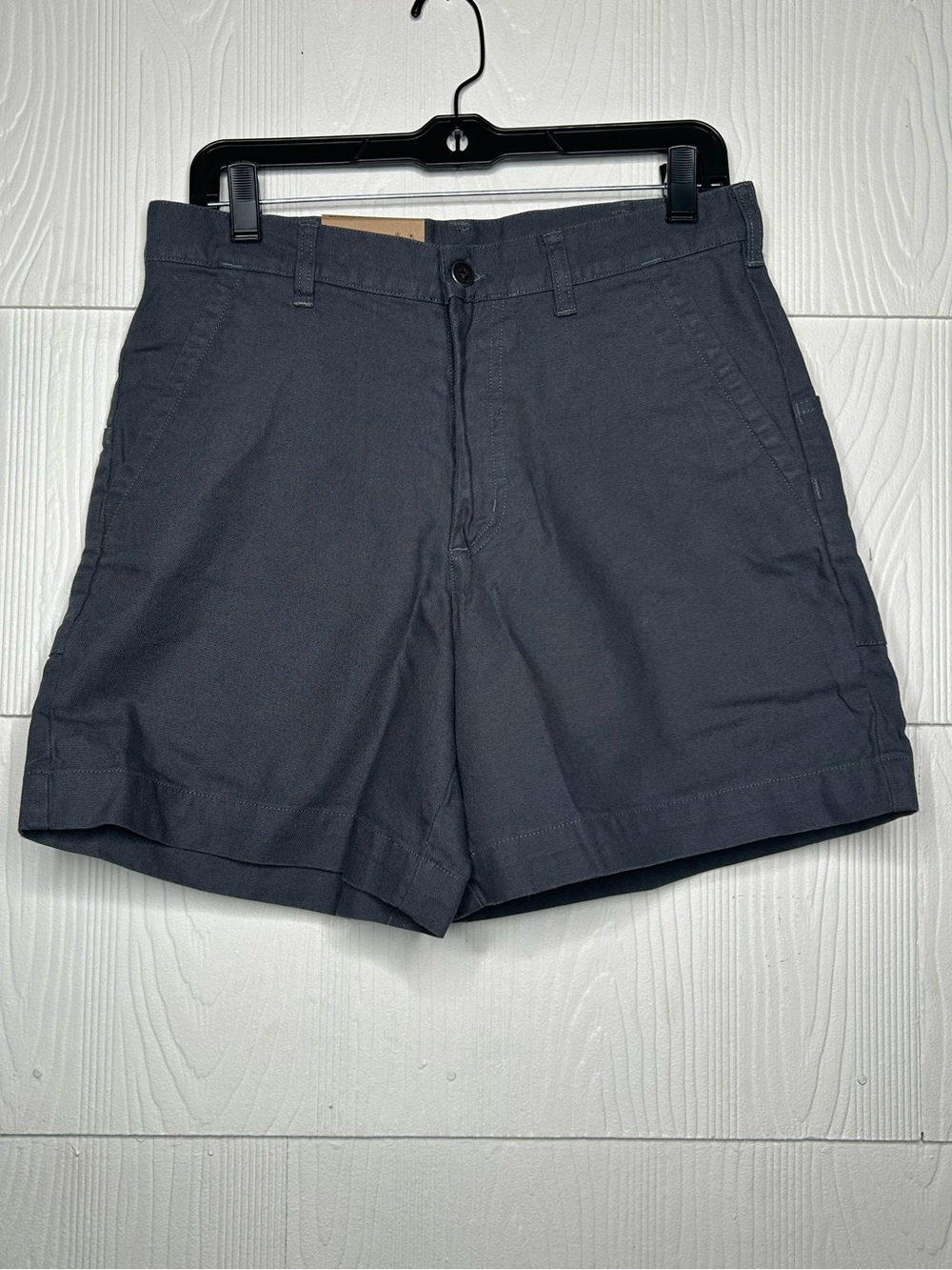 Patagonia Men's Flat Front Shorts in Charcoal